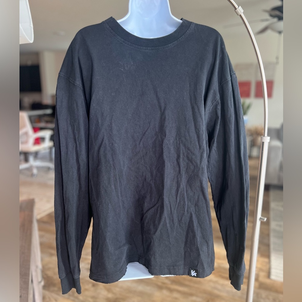 Young LA black heavy cotton long sleeve